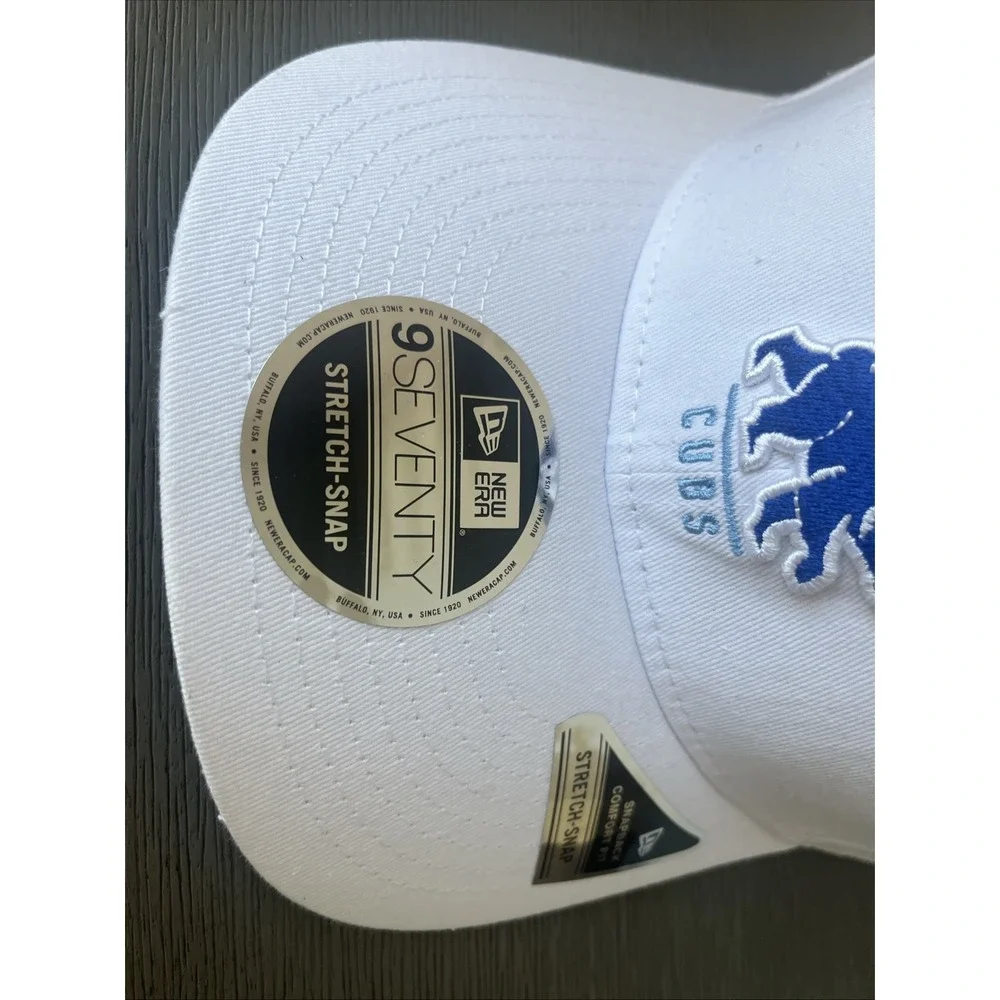 Chicago Cubs Men's New Era White‎ 9SEVENTY Adjustable Hat NWT